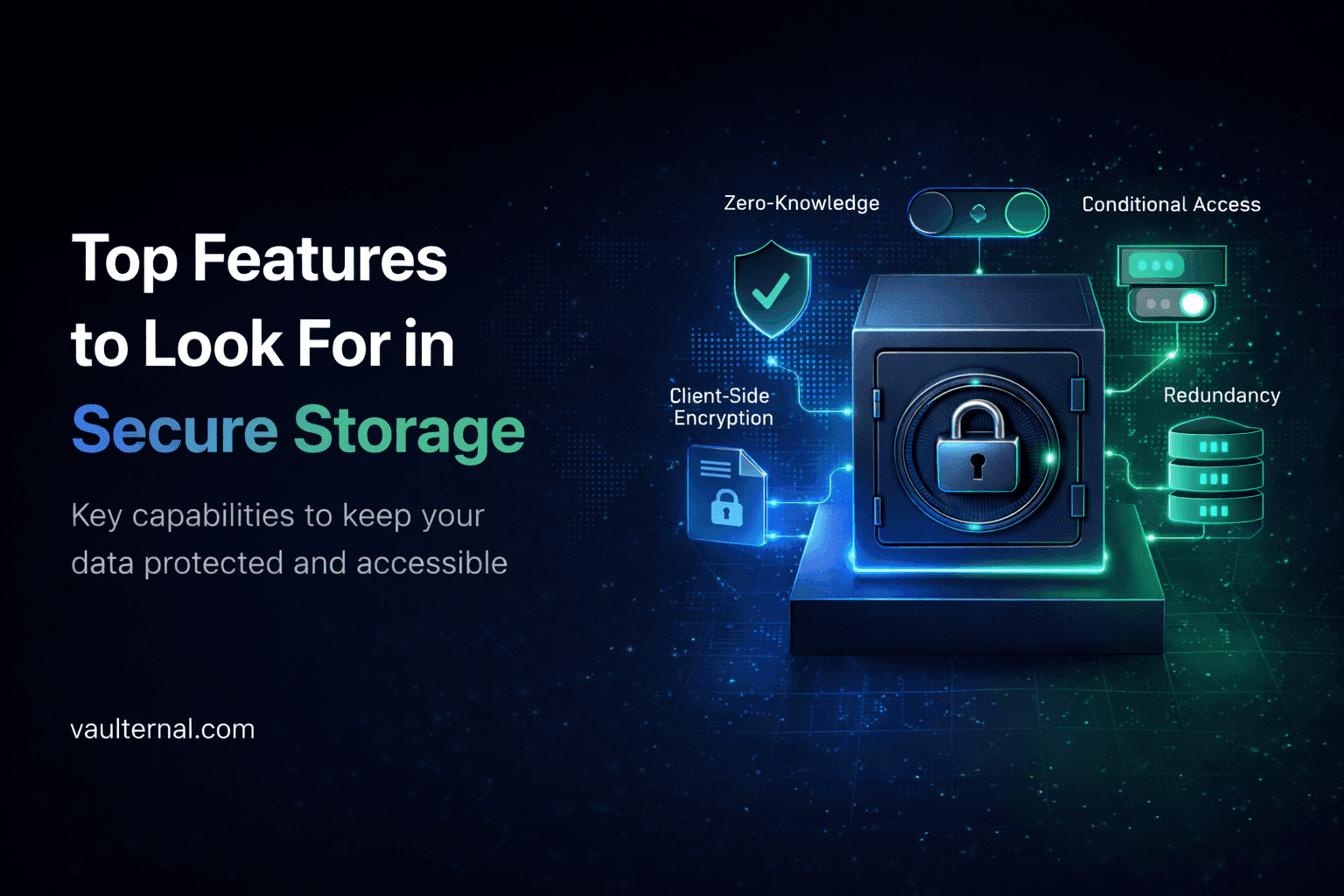 Top Features to Look for in Secure Storage and Conditional Delivery Tools