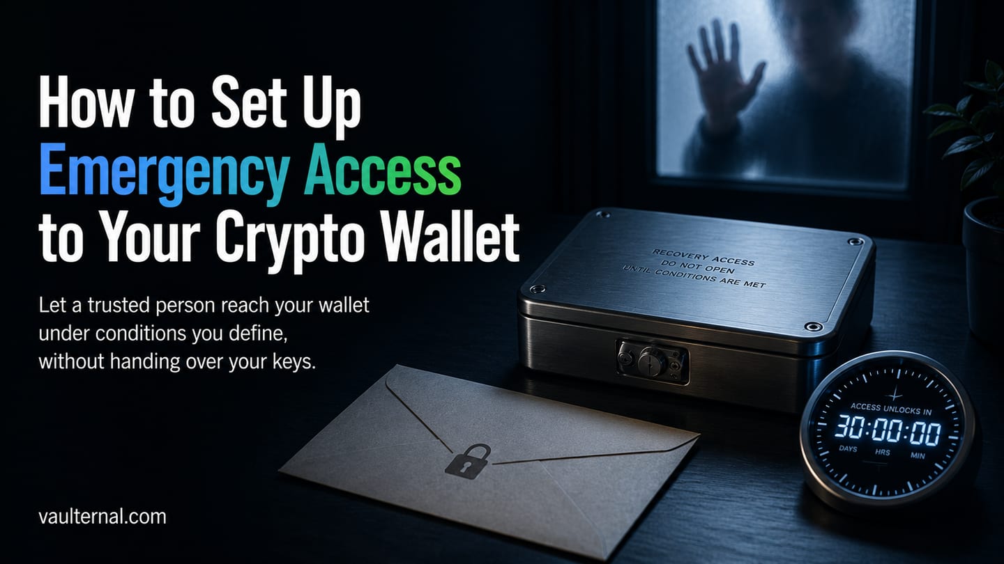 How to Set Up Emergency Access to Your Crypto Wallet