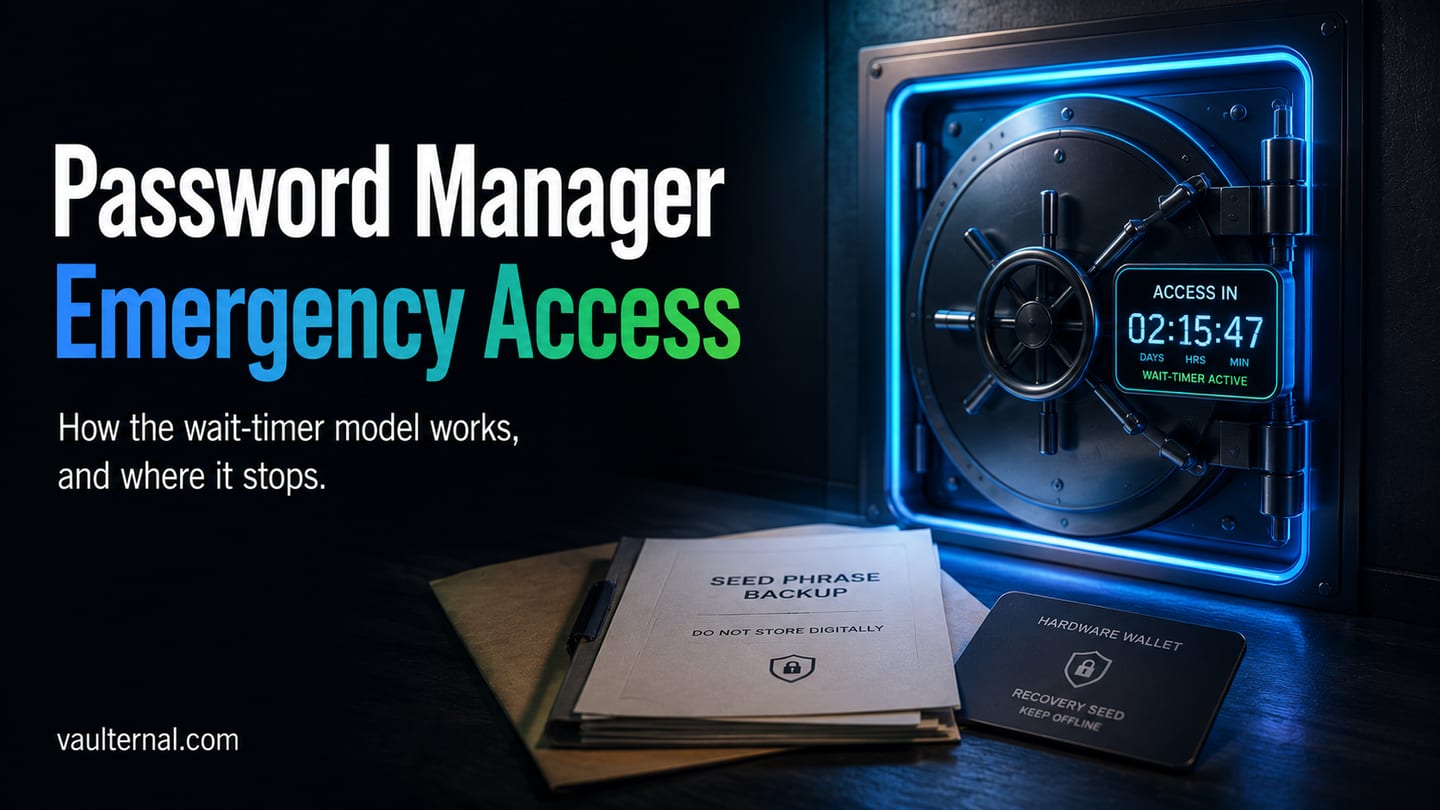 Password Manager Emergency Access: How It Works and Where It Falls Short